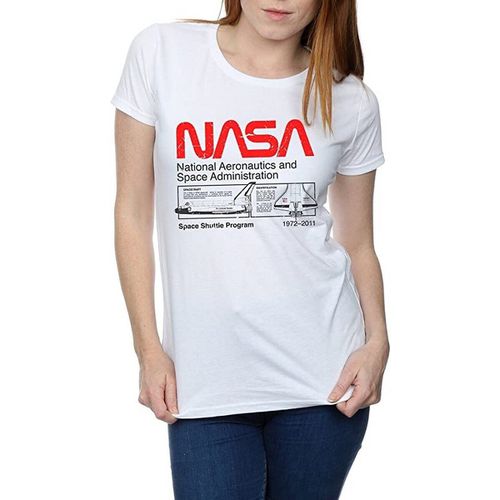 T-shirts a maniche lunghe Classic Space Shuttle - Nasa - Modalova