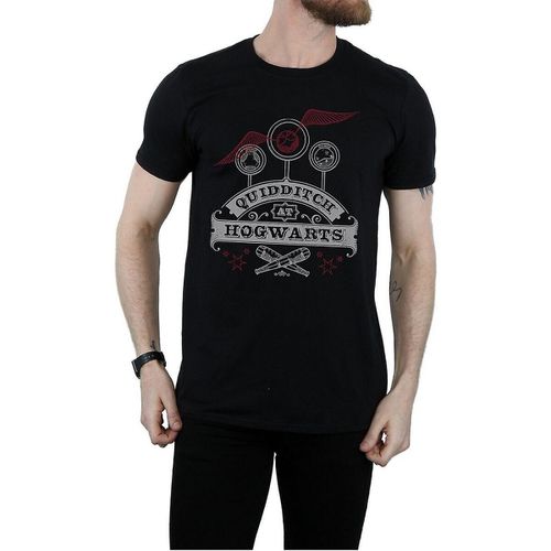 T-shirts a maniche lunghe Quidditch At Hogwarts - Harry Potter - Modalova