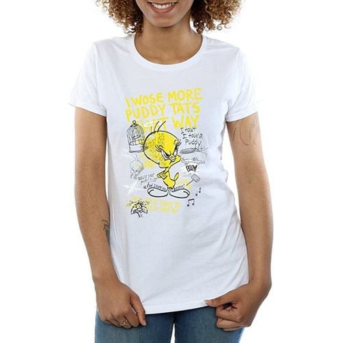 T-shirts a maniche lunghe More Puddy Tats - Dessins Animés - Modalova