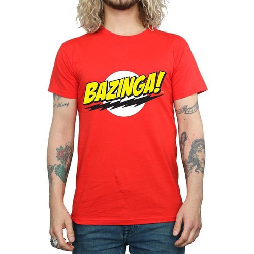 T-shirts a maniche lunghe Bazinga - The Big Bang Theory - Modalova