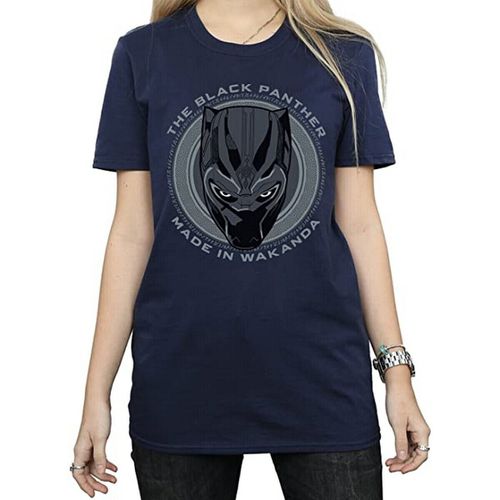 T-shirts a maniche lunghe Made In Wakanda - Black Panther - Modalova