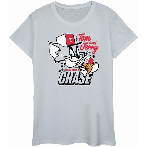 T-shirts a maniche lunghe Cat Mouse Chase - Dessins Animés - Modalova