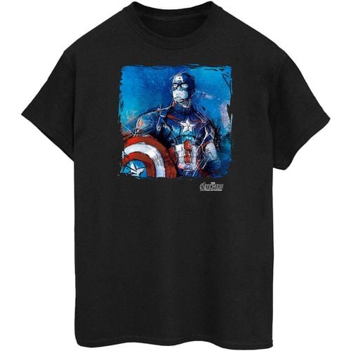 T-shirts a maniche lunghe BI447 - Captain America - Modalova