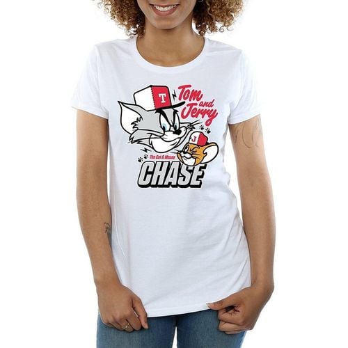 T-shirts a maniche lunghe Cat Mouse Chase - Dessins Animés - Modalova