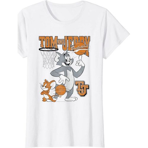 T-shirts a maniche lunghe Spinning Basketball - Dessins Animés - Modalova