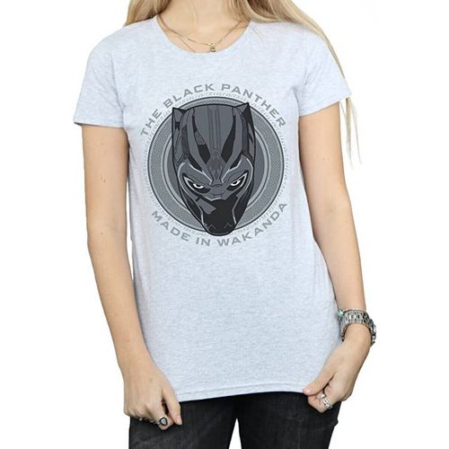 T-shirts a maniche lunghe Made In Wakanda - Black Panther - Modalova