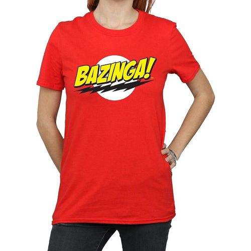 T-shirts a maniche lunghe Bazinga - The Big Bang Theory - Modalova