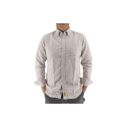 Camicia a maniche lunghe Camicia Bradford Flanella Uomo /White - Bd Baggies - Modalova