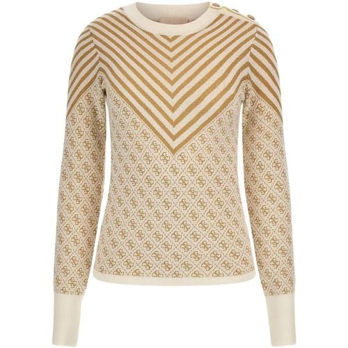 T-shirts a maniche lunghe LS RN RENEE SWEATER - Guess - Modalova