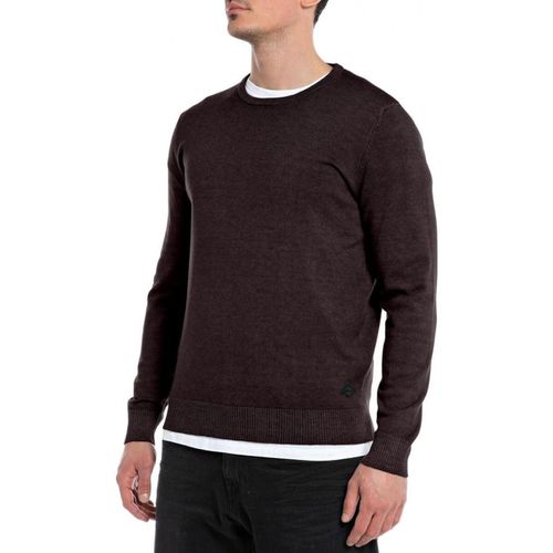 Maglione Maglia Regular Fit Plum - Replay - Modalova