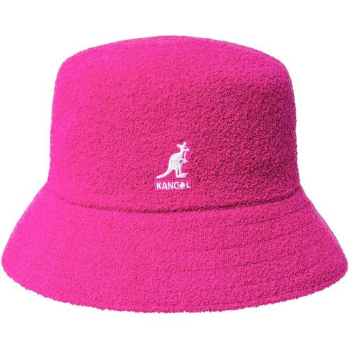 Cappellino Bermuda Bucket Hat In Spugna Fucsia - Kangol - Modalova