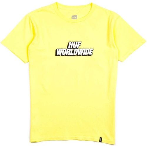 T-shirt & Polo Postal Ss Tee Yellow - Huf - Modalova