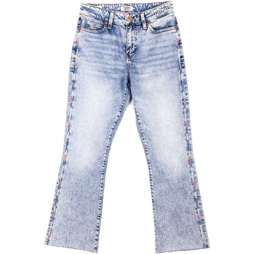 Jeans Kick Flare Crop Blu Chiaro - Tommy Jeans - Modalova