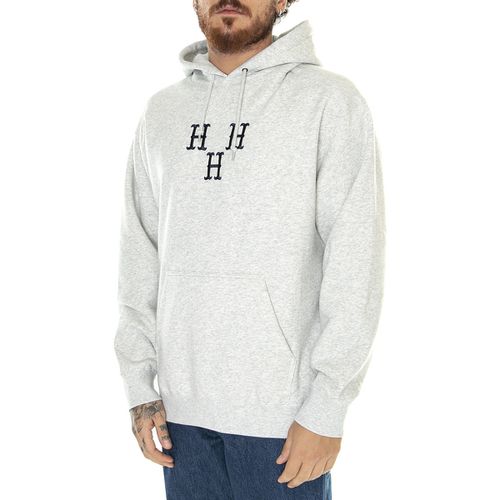 Felpa Hat Trick P/O Hoodie Heather Grey - Huf - Modalova