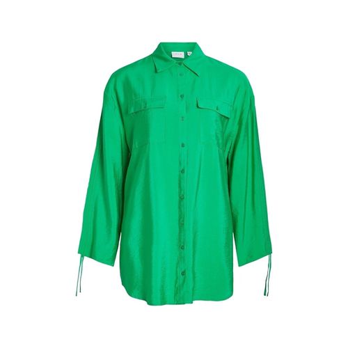 Camicetta Klaria Oversize Shirt L/S - Bright Green - Vila - Modalova
