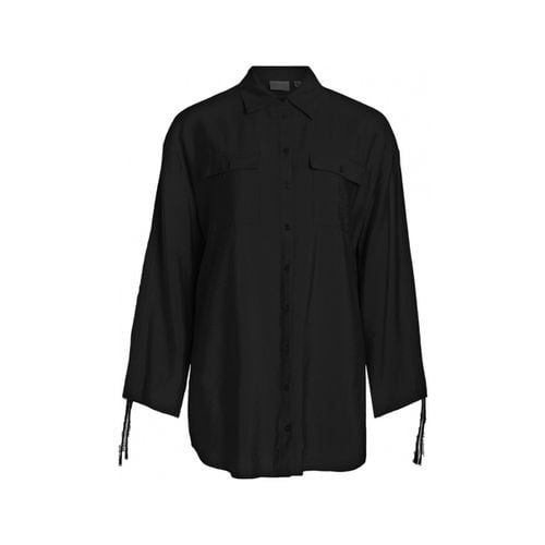 Camicetta Klaria Oversize Shirt L/S - Black - Vila - Modalova