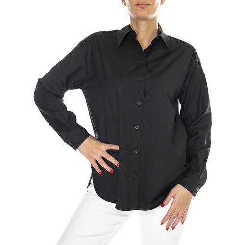 Camicia Camicia Donna 999 Nera Black Shirt - Skills - Modalova