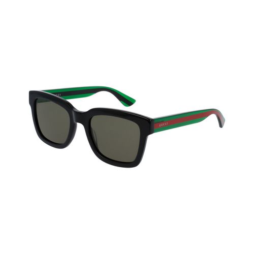 Occhiali da sole GG0001SN Occhiali da sole, /Verde, 52 mm - Gucci - Modalova