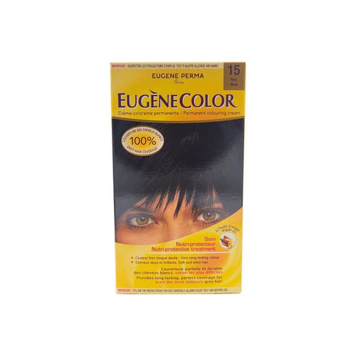 Tinta Permanent Coloring Cream Eugènecolor - 15 Noir - Eugene Perma - Modalova