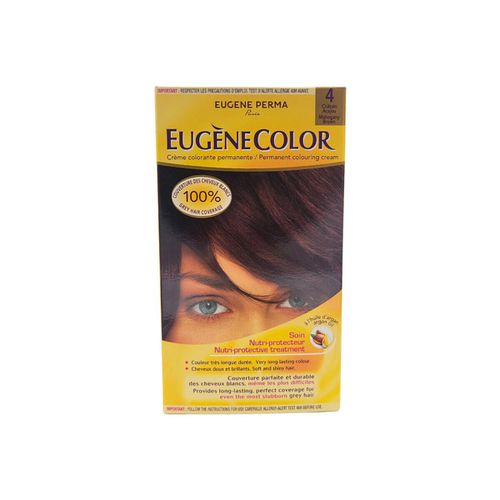 Tinta Permanent Coloring Cream Eugènecolor - 04 Chatain Acajo - Eugene Perma - Modalova