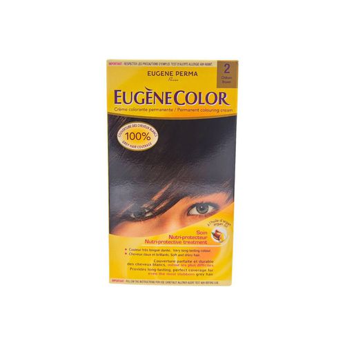 Tinta Permanent Coloring Cream Eugènecolor - 02 Chatain - Eugene Perma - Modalova