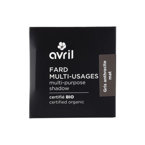 Ombretti & primer Certified Organic Eyeshadow - Gris Anthracite Mat - Avril - Modalova