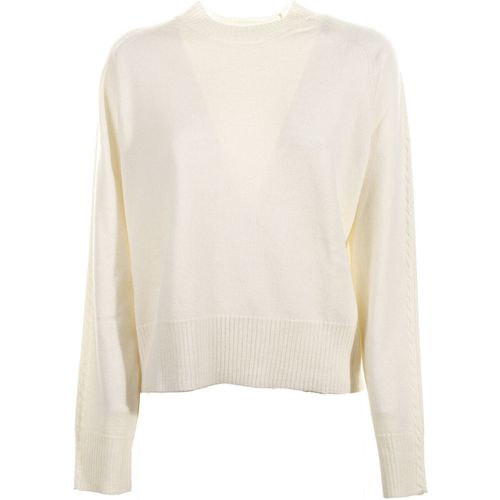 Maglione Maglia girocollo bianca in misto cashmere - Seventy - Modalova