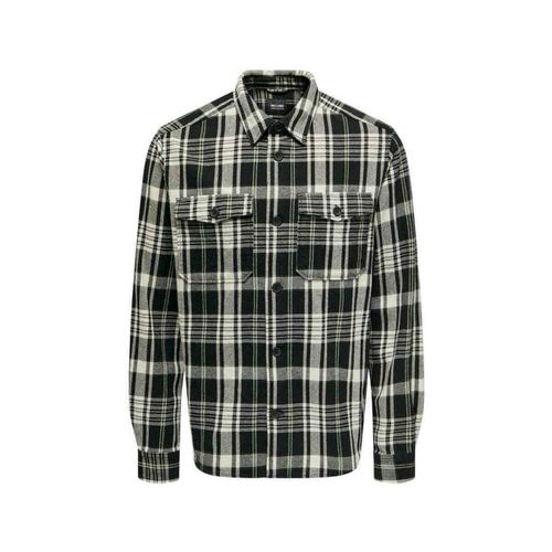 Camicia a maniche lunghe ONSMILO OVR CTN CHECK LS SHIRT - Only & Sons - Modalova