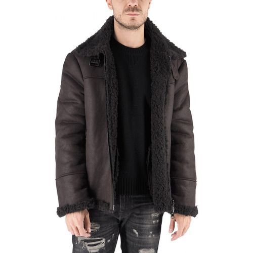 Giubbotto Sherpa Vintage - Bully Leather - Modalova