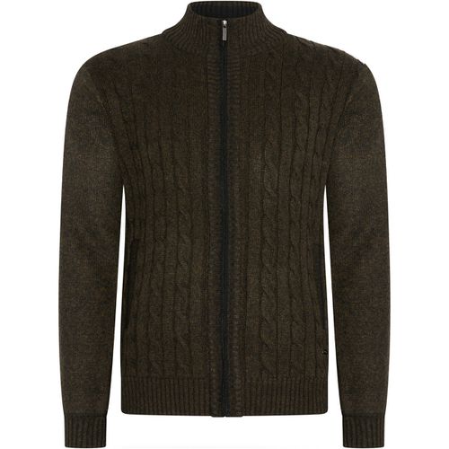 Felpa Cable Cardigan Zwart - Cappuccino Italia - Modalova