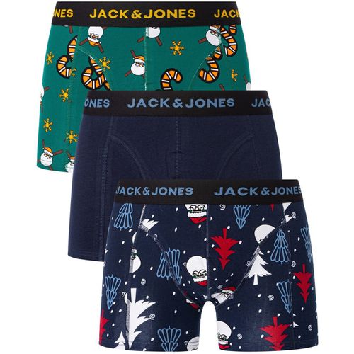 Mutande uomo Confezione da 3 dolci bauli di Babbo Natale - Jack & jones - Modalova