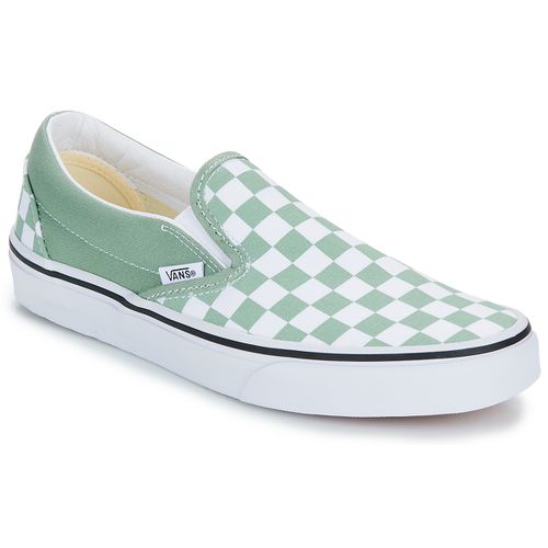 Scarpe Classic Slip-On COLOR THEORY CHECKERBOARD ICEBERG GREEN - Vans - Modalova