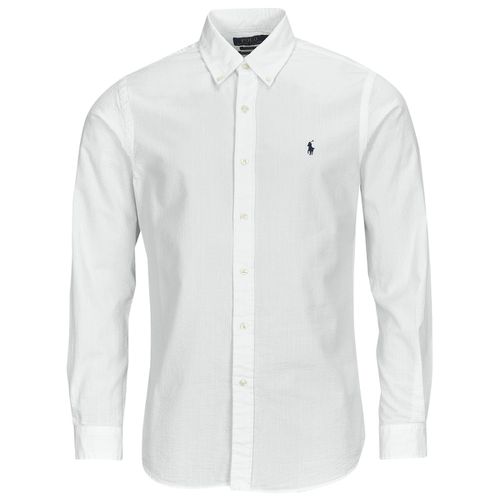 Camicia a maniche lunghe CHEMISE COUPE DROITE EN SEERSUCKER - Polo ralph lauren - Modalova