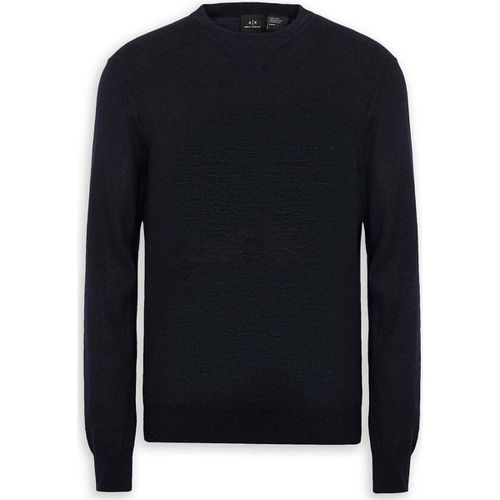 Maglione Armani Man Knitted Blu - Emporio armani - Modalova