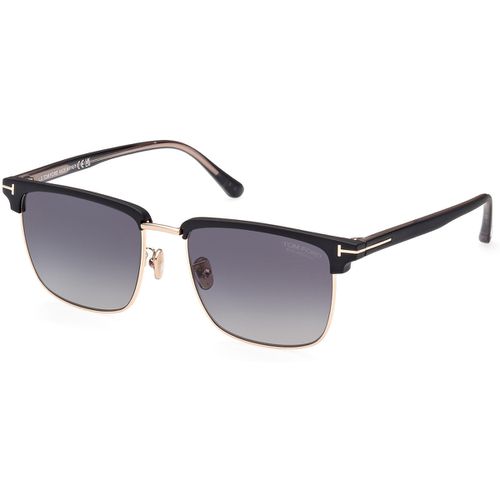 Occhiali da sole FT0997-H Hudson-02 Occhiali da sole, /Fumo, 55 mm - Tom ford - Modalova