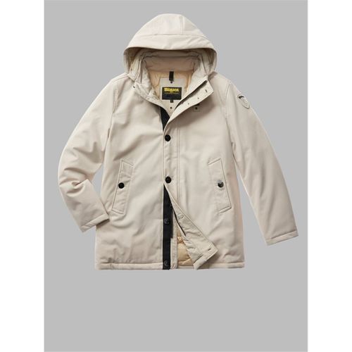 Parka 23WBLUK03053-005553 PARKA Uomo Beige/Ghiaccio - Blauer - Modalova