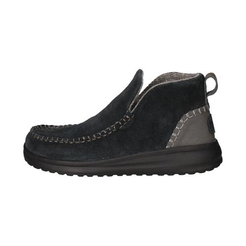 Stivaletti Denny Suede Stivaletto Donna Black - HEYDUDE - Modalova