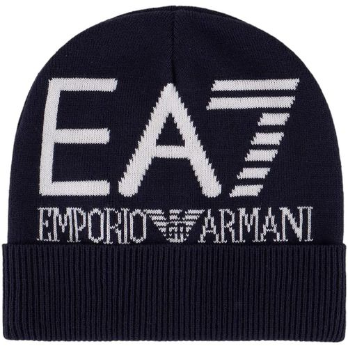 Cappellino UNISEX KNITTED BEANIE HAT - Emporio Armani EA7 - Modalova