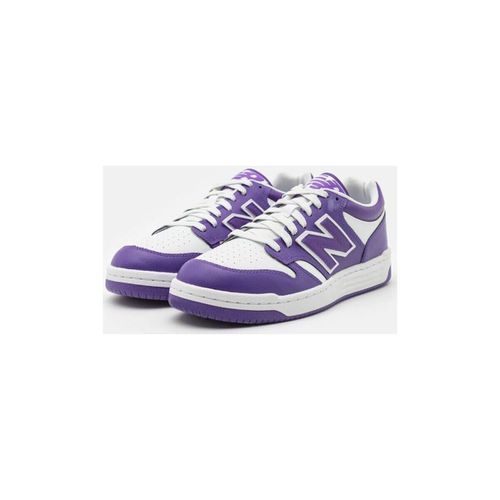 Sneakers BB480LWD-WHITE/PURPLE - New balance - Modalova