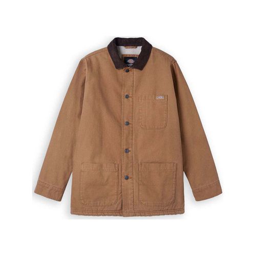 Giubbotto Duck Canvas Chore Coat Sw Marrone - Dickies - Modalova