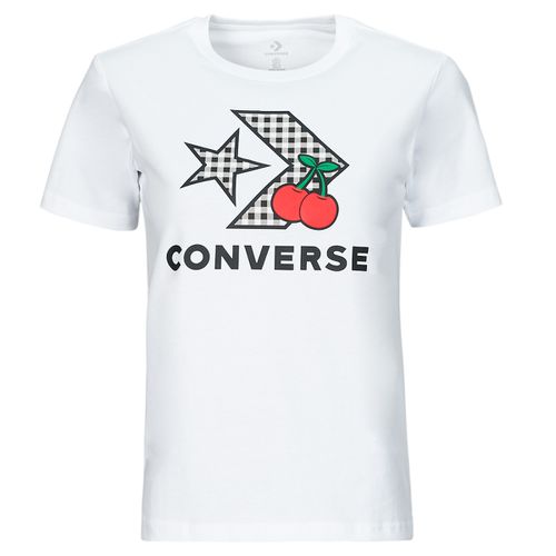 T-shirt CHERRY STAR CHEVRON INFILL TEE WHITE - Converse - Modalova