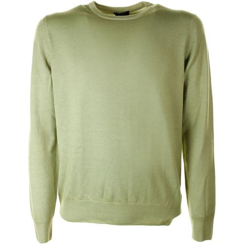 Maglione Maglia girocollo lime - Barba Napoli - Modalova