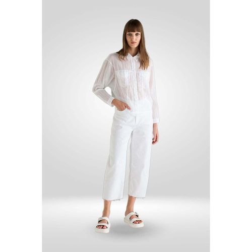 Pantaloni Pantalone Cropped Tinto Capo 056U 3881 - European Culture - Modalova