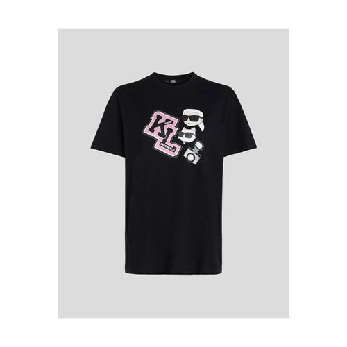 T-shirt & Polo 240W1727 OVERSIZED IKONIK VARSITY TEE - Karl Lagerfeld - Modalova
