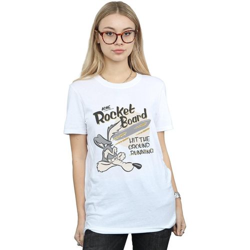 T-shirts a maniche lunghe Rocket Board - Dessins Animés - Modalova