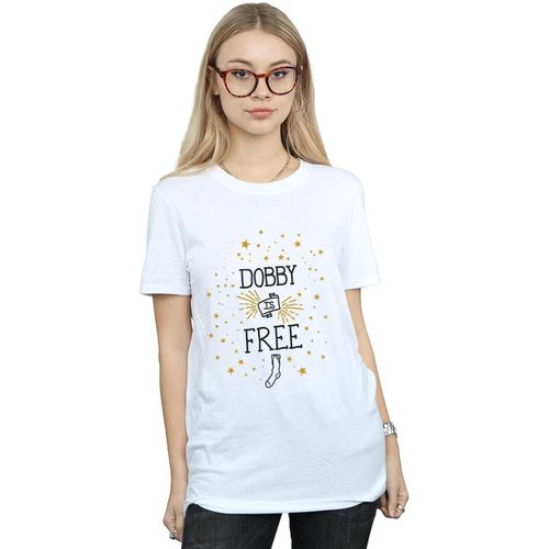 T-shirts a maniche lunghe Dobby Is Free - Harry Potter - Modalova