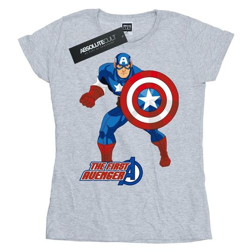 T-shirts a maniche lunghe The First Avenger - Captain America - Modalova