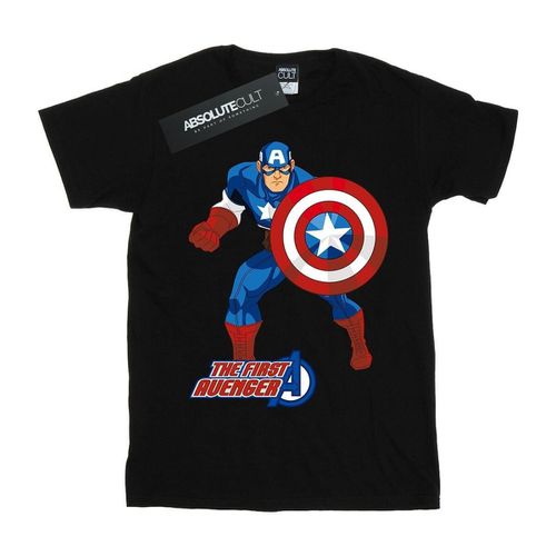 T-shirts a maniche lunghe The First Avenger - Captain America - Modalova