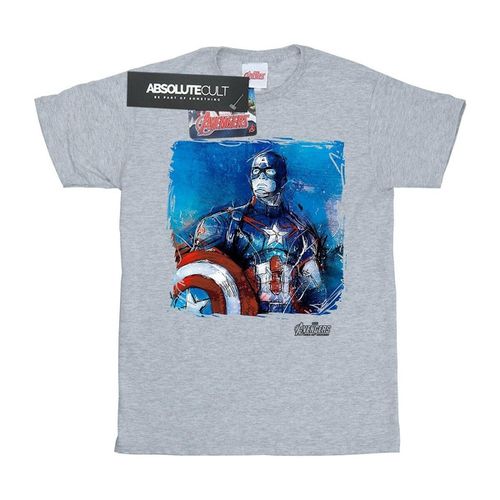 T-shirts a maniche lunghe BI447 - Captain America - Modalova