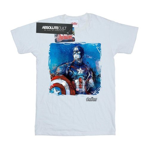 T-shirts a maniche lunghe BI447 - Captain America - Modalova